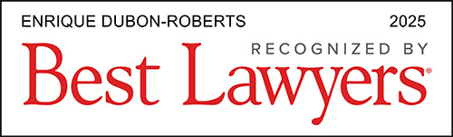 Best lawyers 2025 enrique dubon roberts
