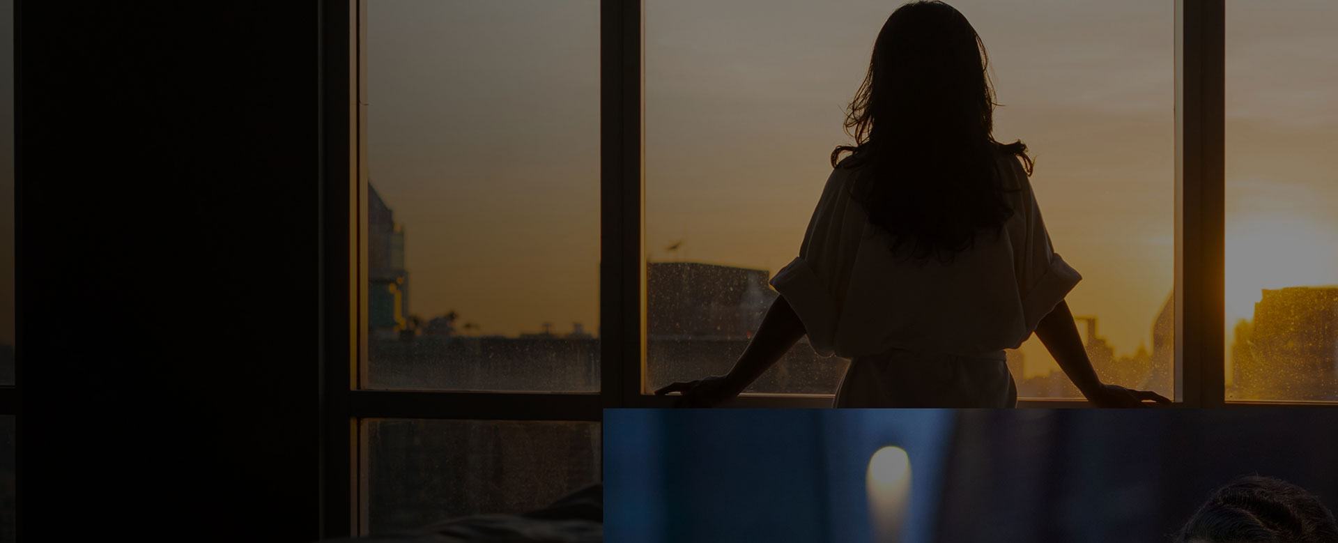 Enjoying sunset