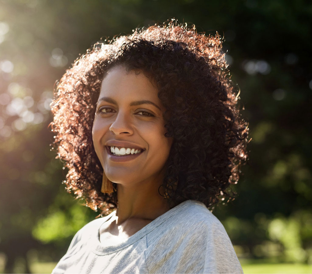Lady smiling 1