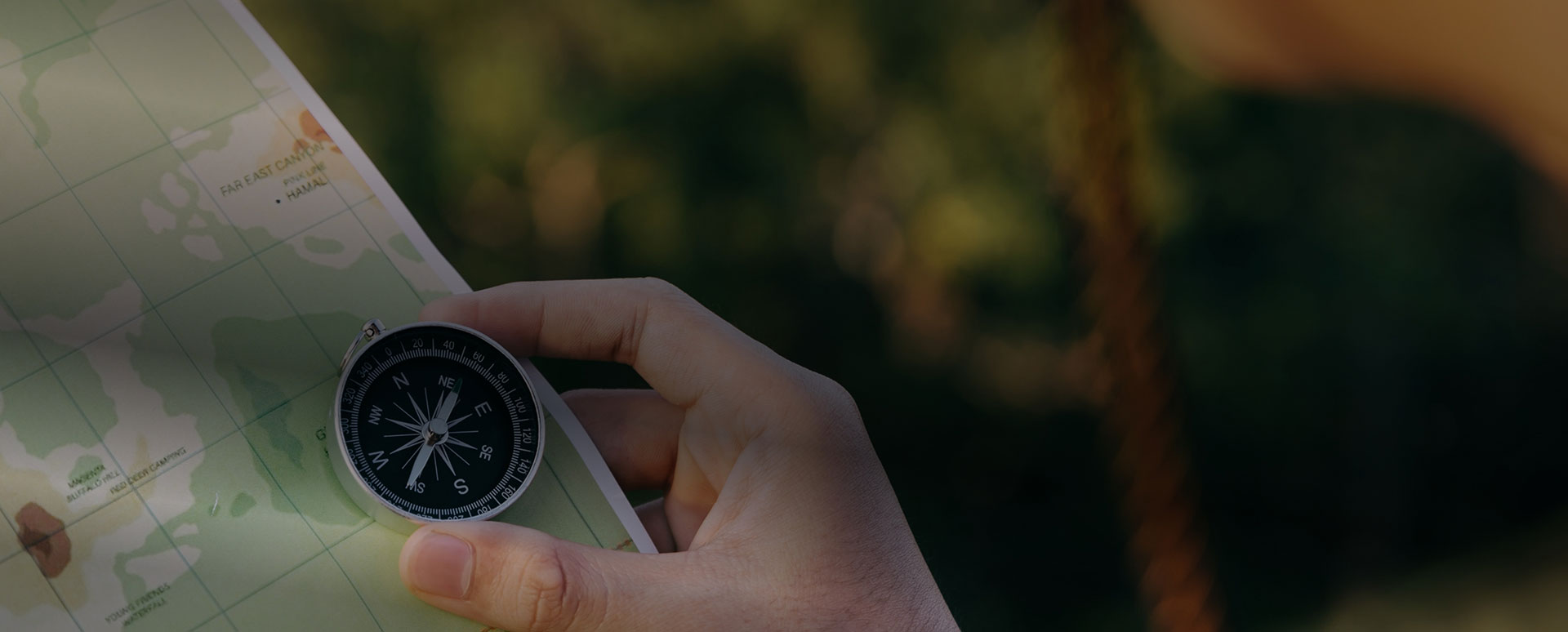 Map compass