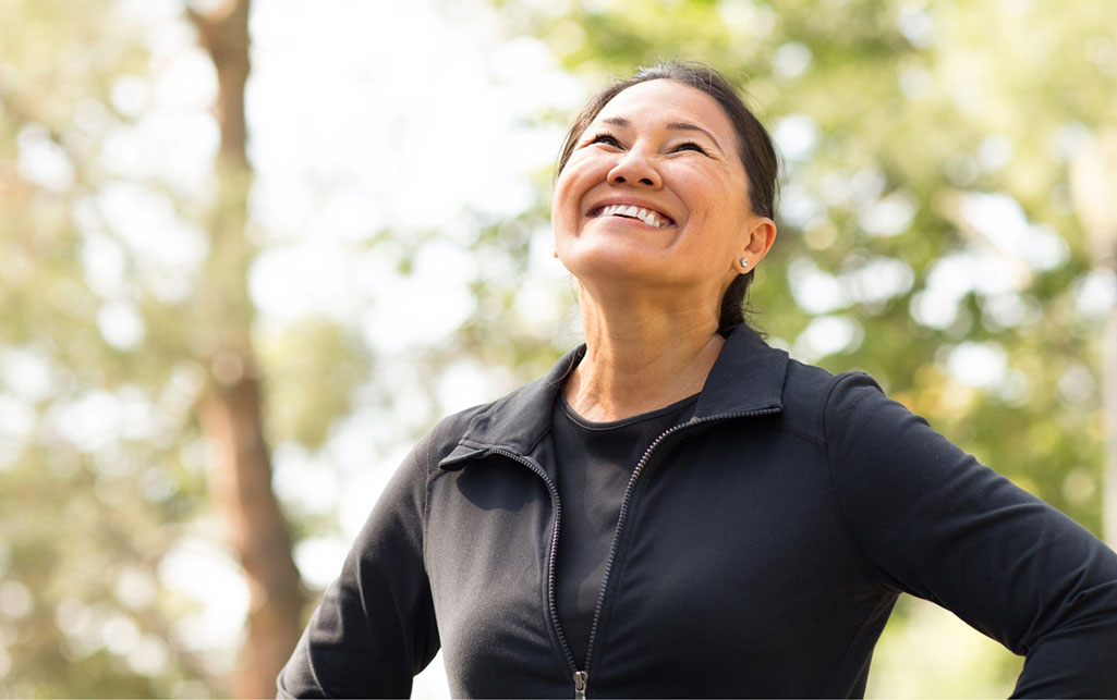 Smiling lady 1